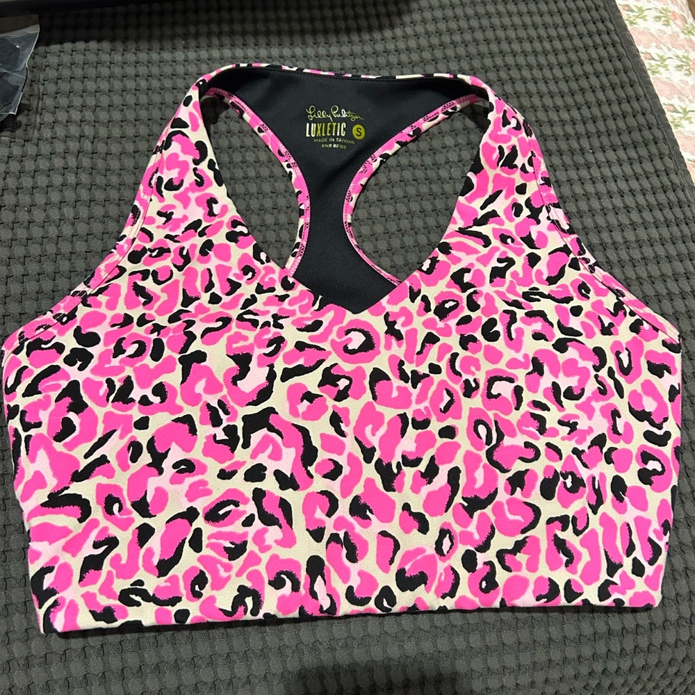 UPF 50 Luxletic Lindsay Sports Bra sz S